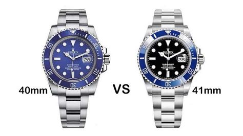 rolex submariner 2017 size|Rolex Submariner 40mm vs 41mm.